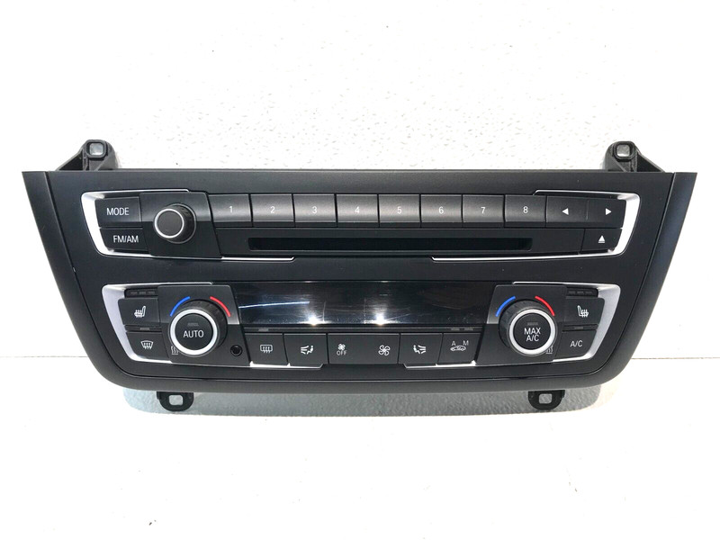 12-15 BMW F30 F32 328I 335I 428I 435I RADIO CLIMATE CONTROL HEATED SWITCH CHROME