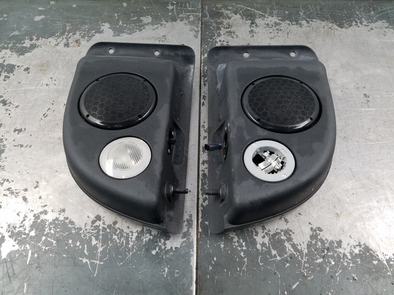 2006 Jeep Wrangler TJ Rubicon 4x4 Roll Bar Speaker Pods #0921 Q7