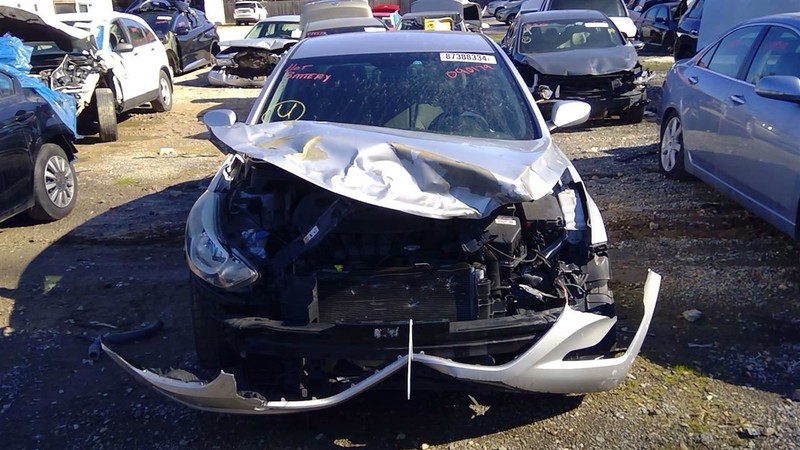 Passenger Right Caliper Front Sedan Fits 11-16 ELANTRA 721113