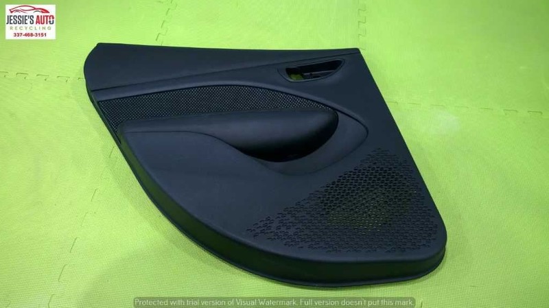 13-16 DODGE DART SE SDN DRIVER LEFT REAR INTERIOR DOOR PANEL OEM 2208-132