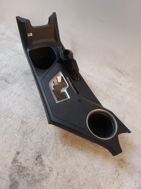 13-15 RAV4 Center Console A/T Shifter Bezel Trim w/ Cup Holder Leather Boot OEM