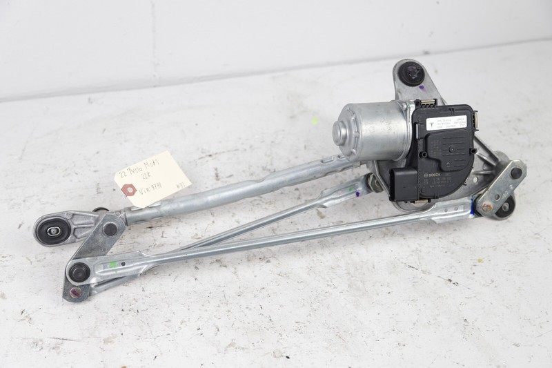 2017 - 2023 TESLA MODEL 3 WIPER TRANSMISSION LINKAGE WITH MOTOR OEM 22K MILES