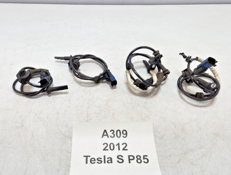 ✅ 12-16 OEM Tesla Model S Front Rear Left Right Speed ABS Sensor Module SET