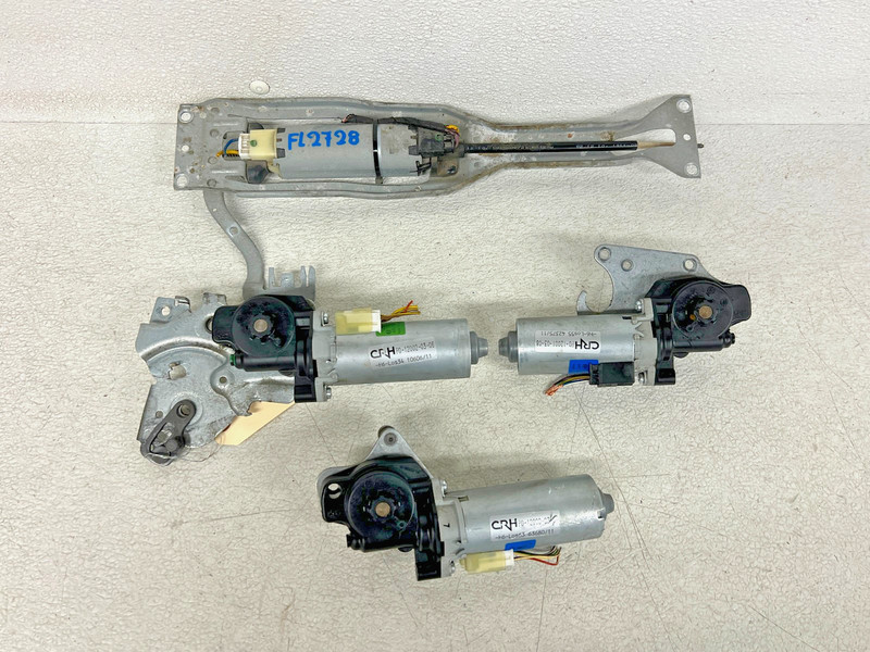 ⭐2007-2013 BMW 3-SERIES FRONT LEFT SIDE SEAT TRACK RAIL & MOTOR SET OEM LOT2728