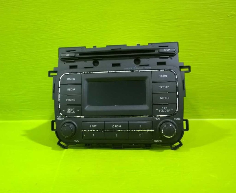 14-16 FORTE SDN FACTORY RADIO RECEIVER W/O NAVIGATION W/O TELEMATICS OEM 3768-1