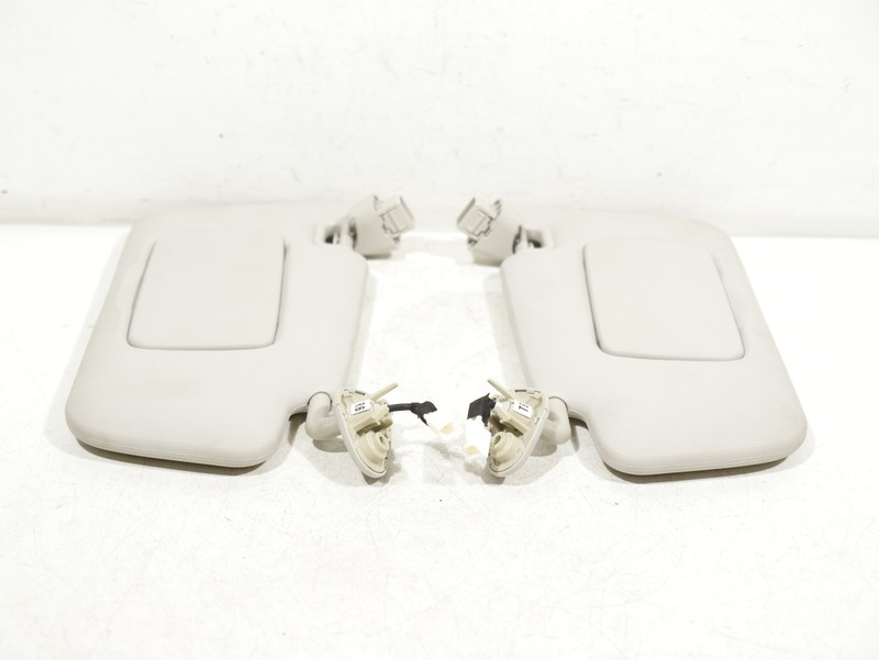 23-25 Ford F250 F350 XL Super Duty Front Left Right Sun Visor Pair Beige OEM SET