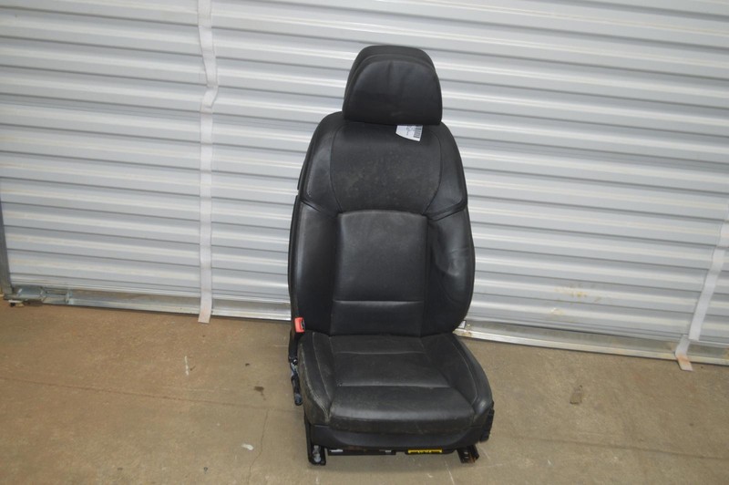 2014-2015 BMW 750LI F01 F02 FRONT LEFT DRIVER SIDE SEAT LEATHER NAPPA BLACK OEM