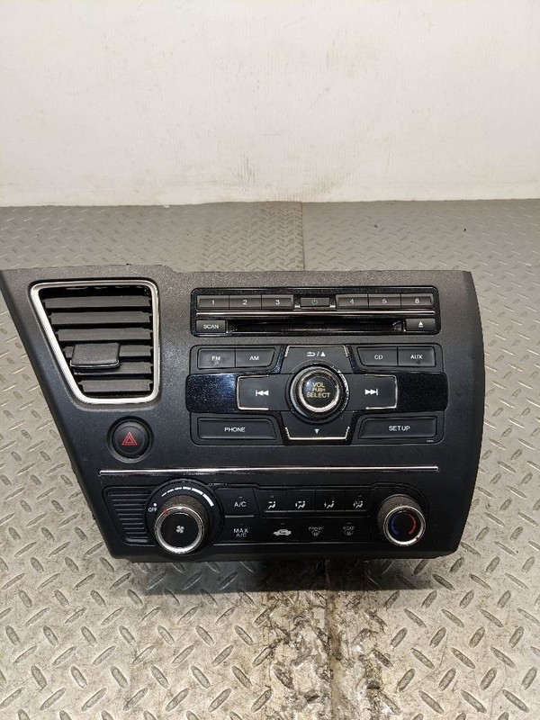 Audio Equipment Radio Display And Receiver Sedan Hf Fits 13-15 CIVIC 1166512