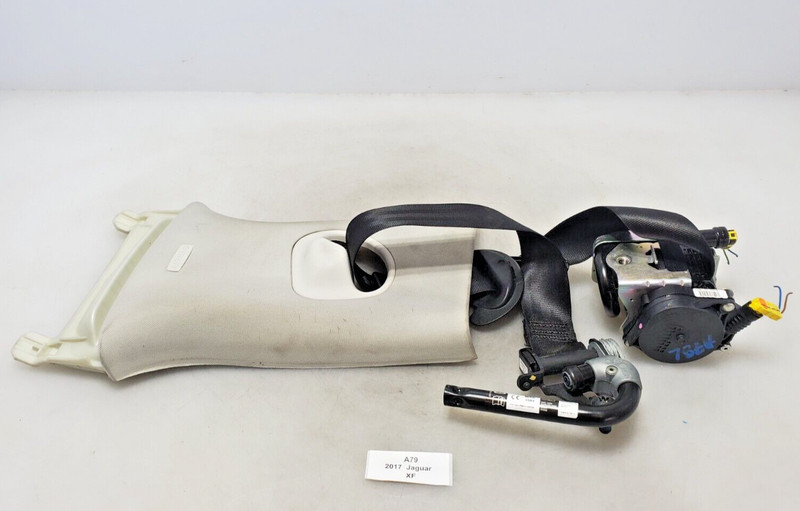 ✅ 2016-2020 OEM Jaguar XF 35t Front Left Driver Seatbelt Retractor W/ Trim