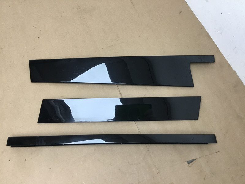 Mercedes GL550 X166 2015 Rear Left Door Window Pillar Molding Trim Set 13-16 |:M