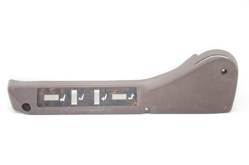84-86 Nissan 300ZX Z31 2+0 Red Driver Left Front Seat Control Panel