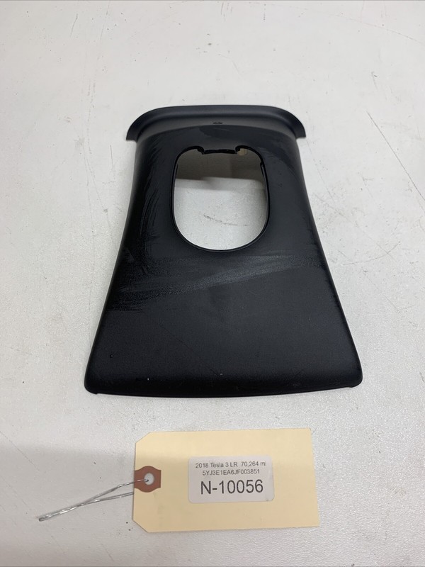 17-23 TESLA MODEL 3 FRONT INTERIOR REAR VIEW MIRROR TRIM COVER 1086332 10056 B58