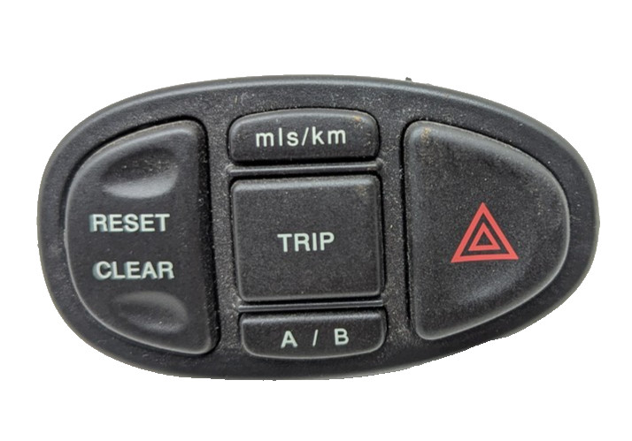 00-02 Jaguar S-Type X200 Dashboard Panel Hazard Trip Reset Control Switch OEM