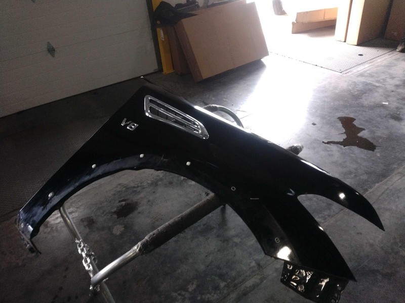 2017 Nissan Armada Right Fender Black 242511 Used OEM 4DR SUV 128K Miles