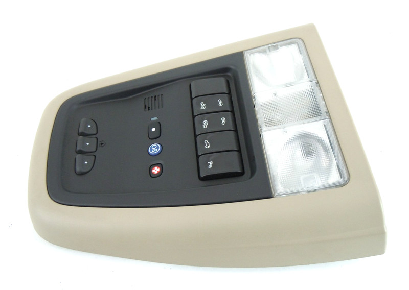 05-09 Chevrolet Uplander Overhead Roof Console W/ OnStar Roof Rail Opt VVL UE1
