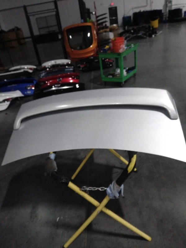 2010 Chevrolet Impala Silver Deck Lid Trunk Lid OEM Used Few Scratches