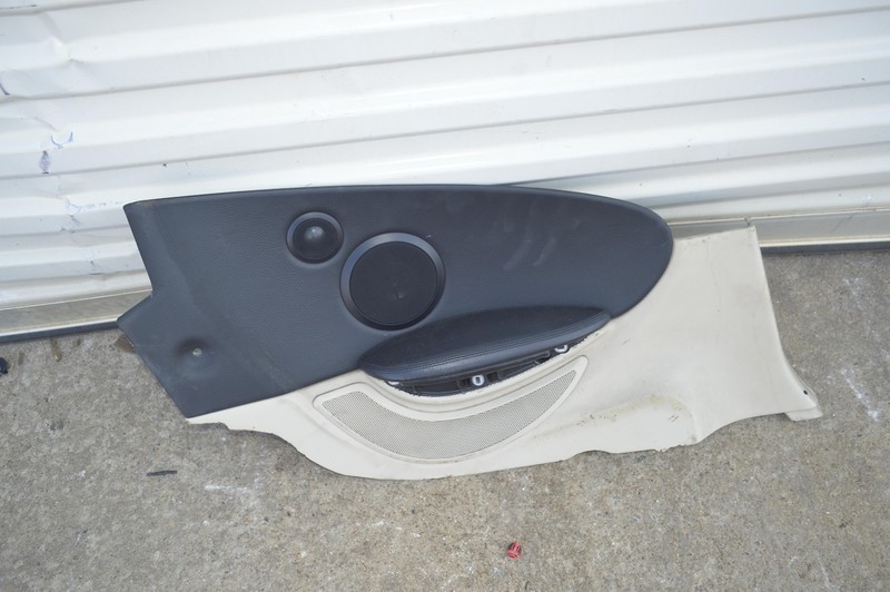 2006-2010 BMW 650I REAR LEFT SIDE INTERIOR DOOR PANEL COVER W/ AUDIO SPEAKER OEM