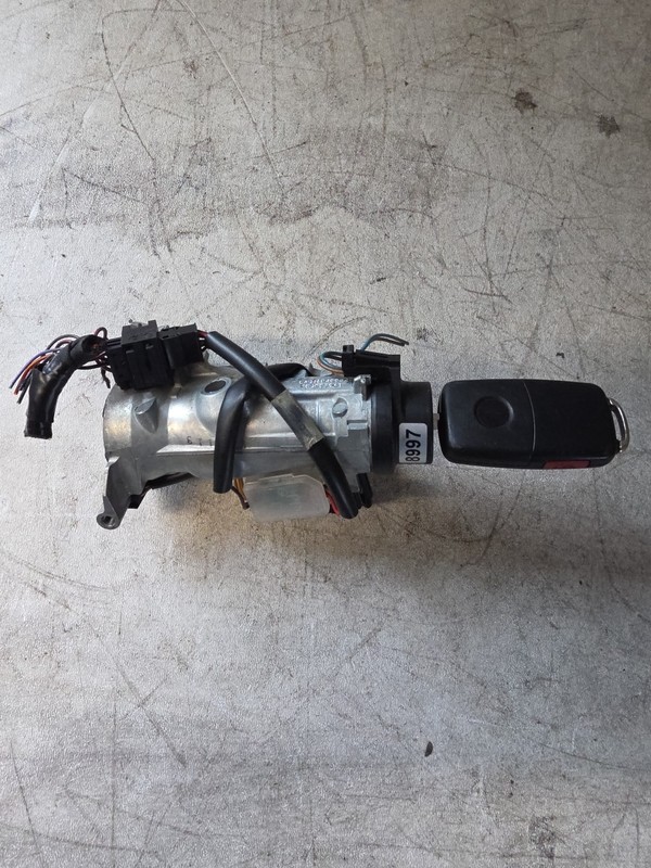 2005-2014 Volkswagen Jetta Ignition Switch Assembly w/ 1 Key 1K0953527D OEM