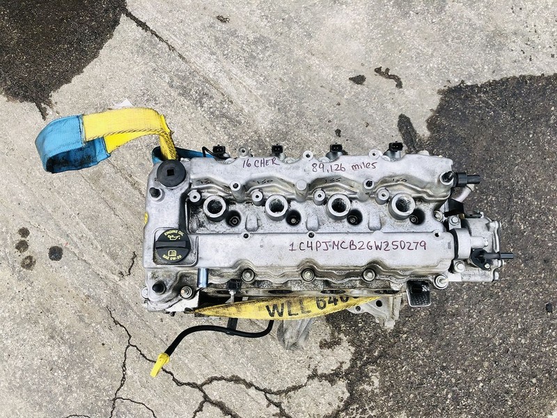 14-18 JEEP CHEROKEE 2.4L L4 SOHC 16V MULTIAIR GASOLINE ENGINE MOTOR 89K OEM #21