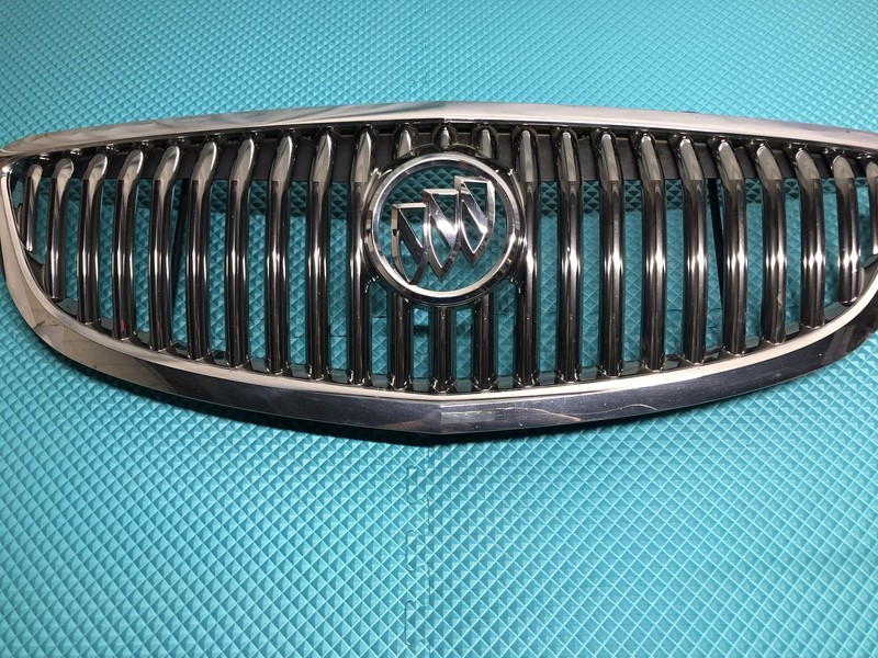 08-12 Buick Enclave Upper Chrome Grille Assembly Tested Oem 08 09 10 11 12 Clean