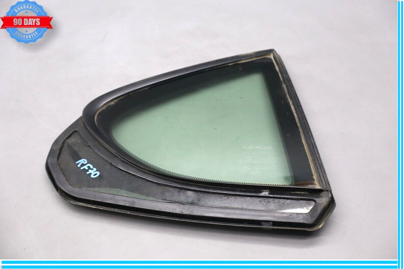 07-17 Lexus LS460 Rear Right Side Door Corner Quarter Window Glass Oem