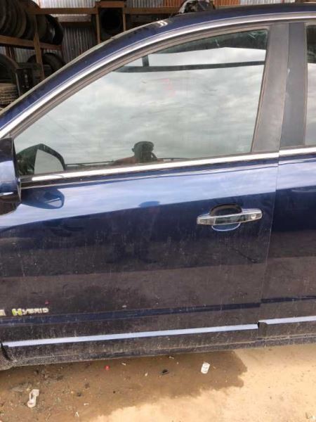 08 09 10 11 SATURN VUE 2.4L HYBRID DRIVER LEFT FRONT DOOR MYSTIC BLUE