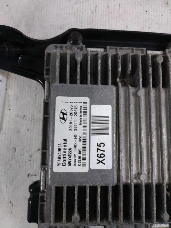 2011 Hyundai Sonata Engine Control Module ECM 2.4L OEM 72000 Miles Blue