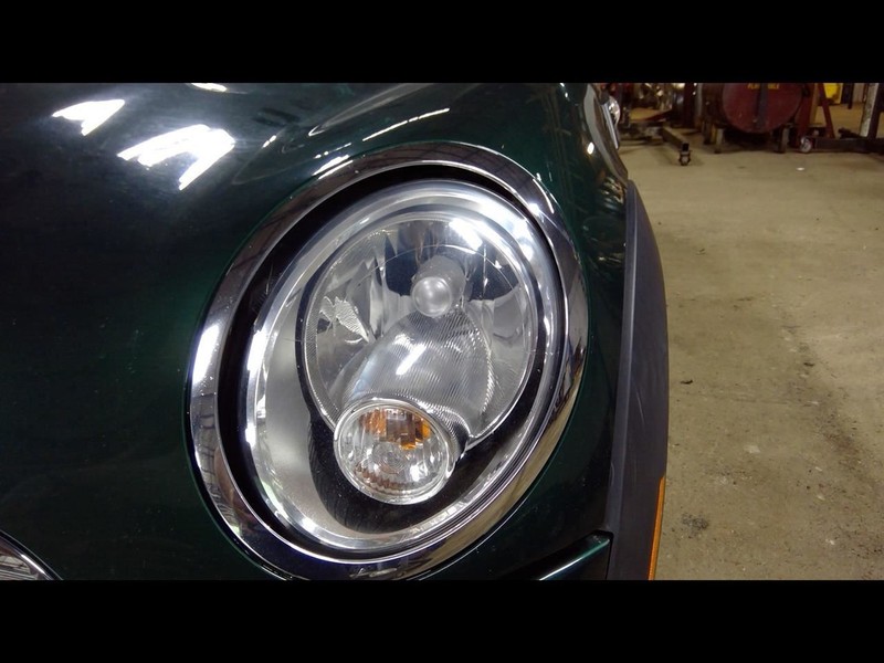 Driver Headlight Convertible Halogen Fits 07-15 MINI COOPER 1636606