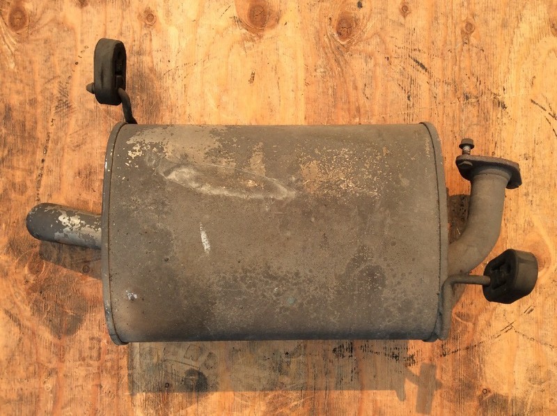 98 99 00 01 02 Accord V6 Right Passenger Side Muffler Exhaust End Pipe Used OEM