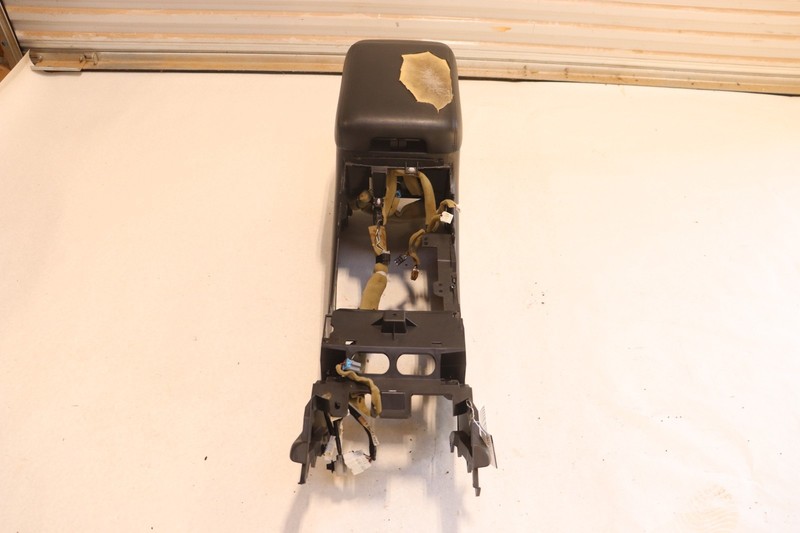 2013 INFINITI JX35 FRONT CENTER CONSOLE COMPARTMENT ARMREST BLACK OEM