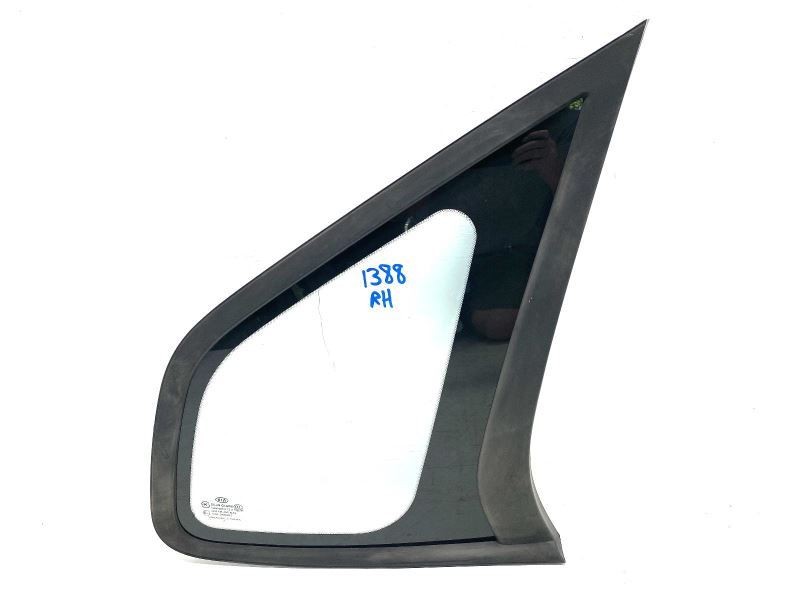 Right Passenger Side Quarter Window Glass Fits 2007-2012 Kia Rondo 68654