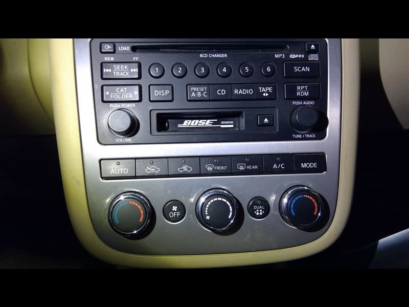 Radio Temperature Control Panel Fits 06-07 MURANO 28395CC215
