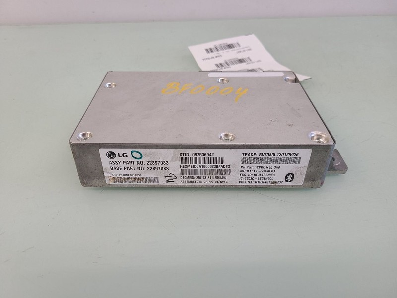Chassis ECM Communication Onstar UE1 Opt Upf Fits 12 EQUINOX 590758