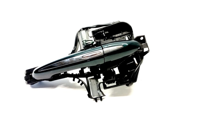 10-19 JAGUAR X351 XJ XJL XJR XJR575 DOOR HANDLE EXTERIOR OUTER LEFT REAR OEM 031
