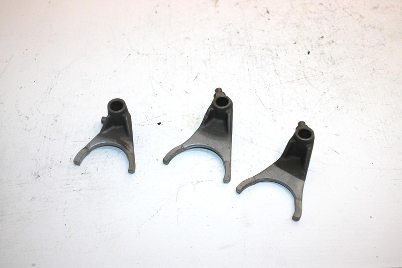2001 Bombardier Traxter OEM Shift Fork Set 711258400 711258410 711258390 AB10