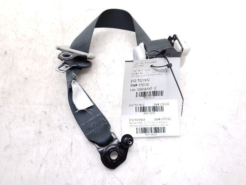 2012 TOYOTA PRIUS PASSENGER SIDE REAR SEAT BELT ASSEMBLY