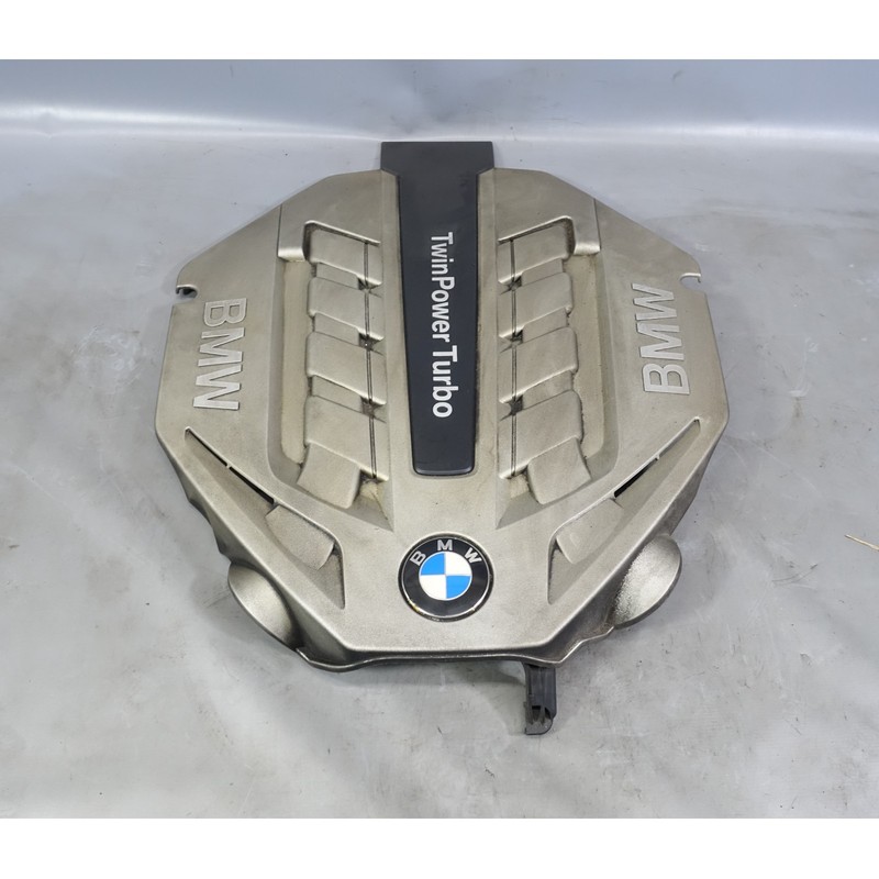 Damaged 2009-2018 BMW N63 N63N 4.4L V8 Factory Plastic Acoustic Engine Cover OEM