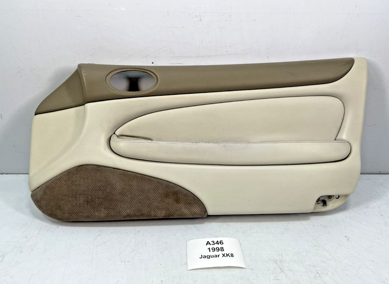 β
97-02 OEM Jaguar XK8 Right Passenger Side Door Panel Leather Ivory *