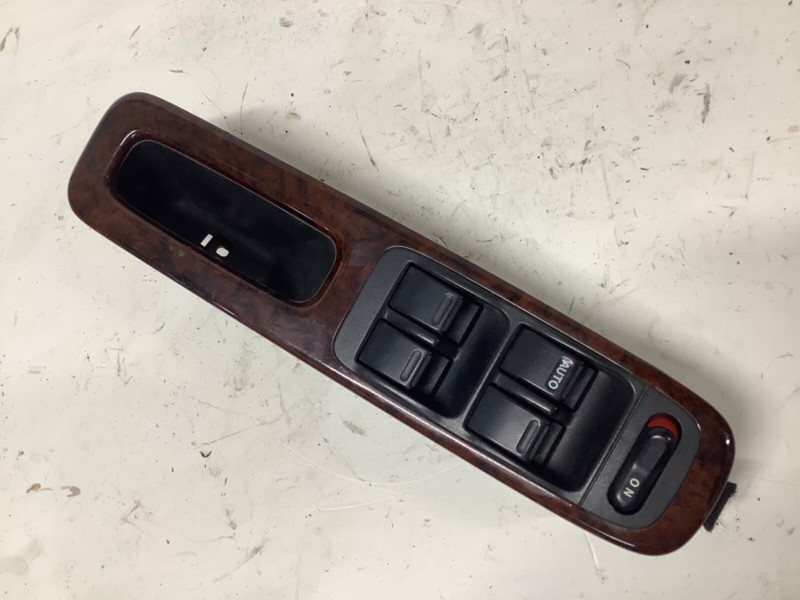 95-98 Acura TL Master Power Window Switch Driver Side Wood grain Bezel OEM