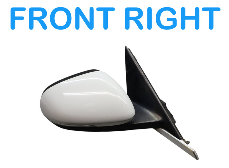 10-15 Jaguar XF X250 XFR Front Right Side Rear View Mirror w/ Blind Spot Oem