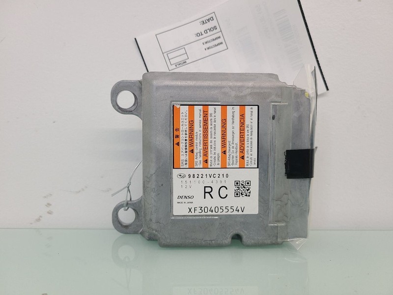 Chassis ECM Front SRS Restraint Fits 2024 WRX 587021
