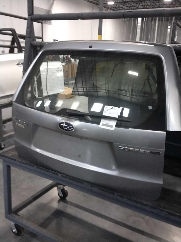 Used Deck Lid fits: 2009 Subaru Forester w/o spoiler green tint glass Grade A