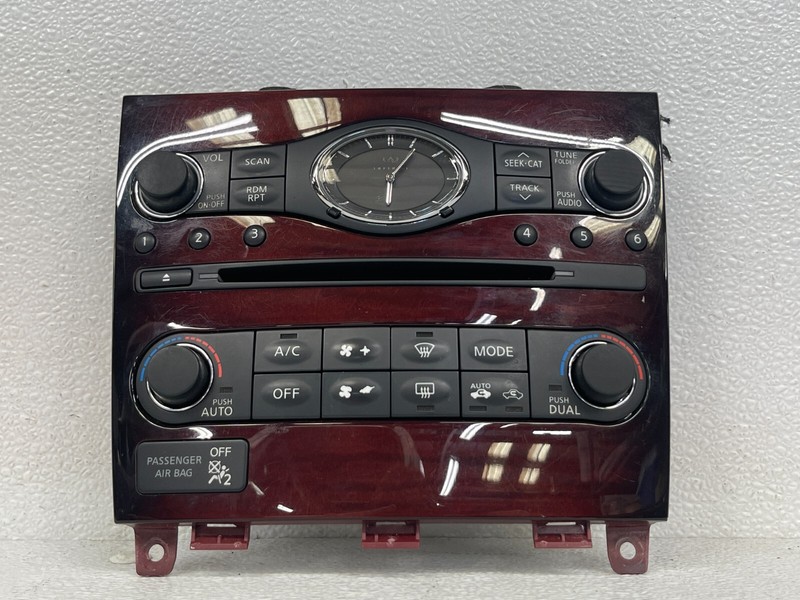 ⭐2014-2017 INFINITI QX50 DASHBOARD HEATER CONTROL CD PLAYER PANEL OEM LOT2344