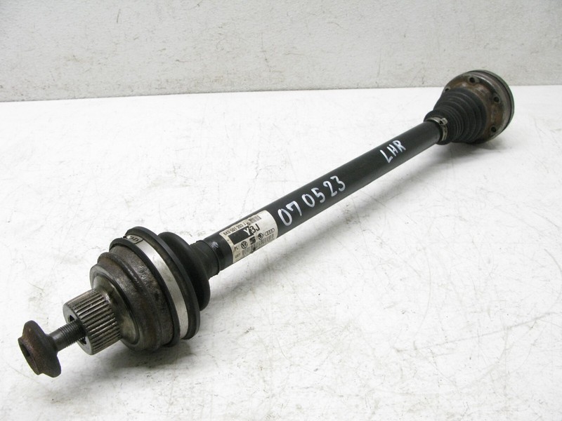 08-12 AUDI 8T A5 B8 A4 QUATTRO REAR AXLE SHAFT LEFT OR RIGHT OEM 070523 L