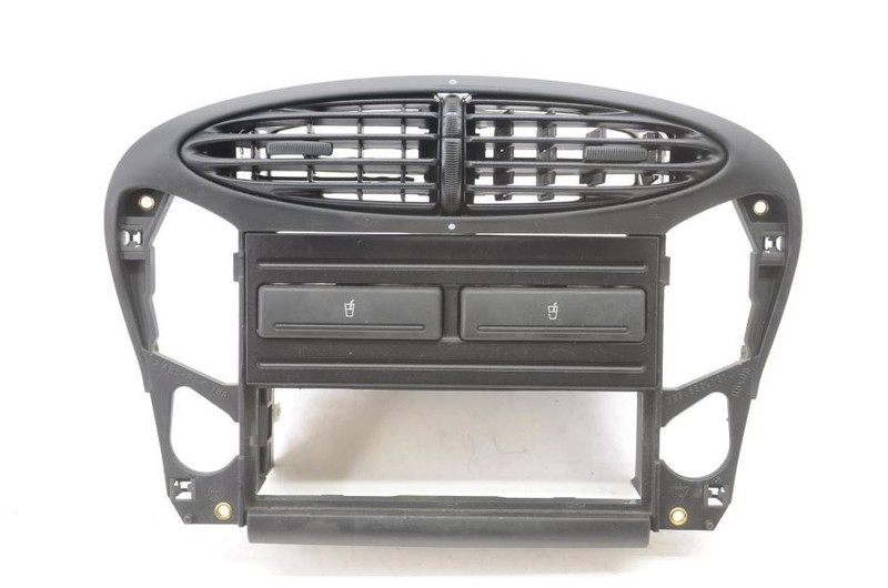 1997-2004 Porsche Boxster S Black Dash Bezel with Cup Holders