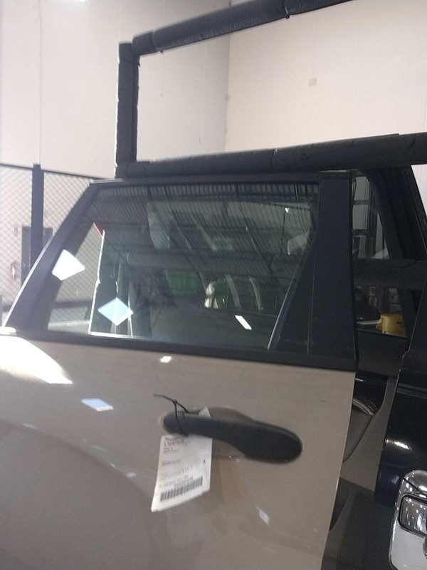 2014 Jeep Cherokee Left Rear Door Tan PFS 467057 150K Miles
