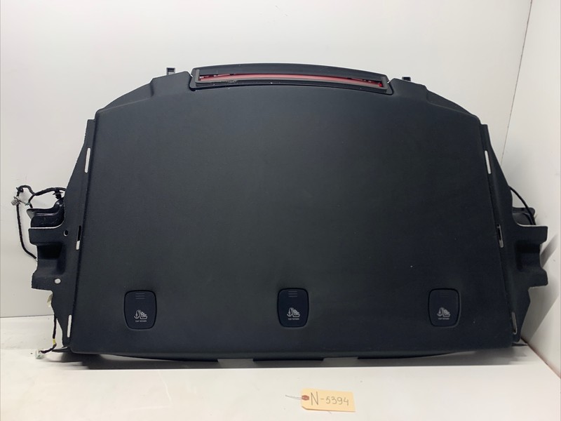 17-22 TESLA MODEL 3 REAR DECK SHELF PACKAGE TRAY TRIM PANEL COVER OEM 5394 S1