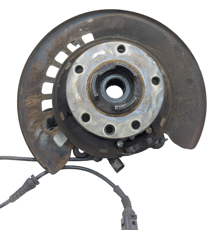 07-15 Audi Q7 Rear Left Driver Side Spindle Knuckle Wheel Hub OEM