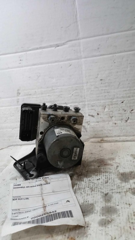 Used ABS Pump and Motor Assembly fits: 2019 Chevrolet Trax assembly w/o active b