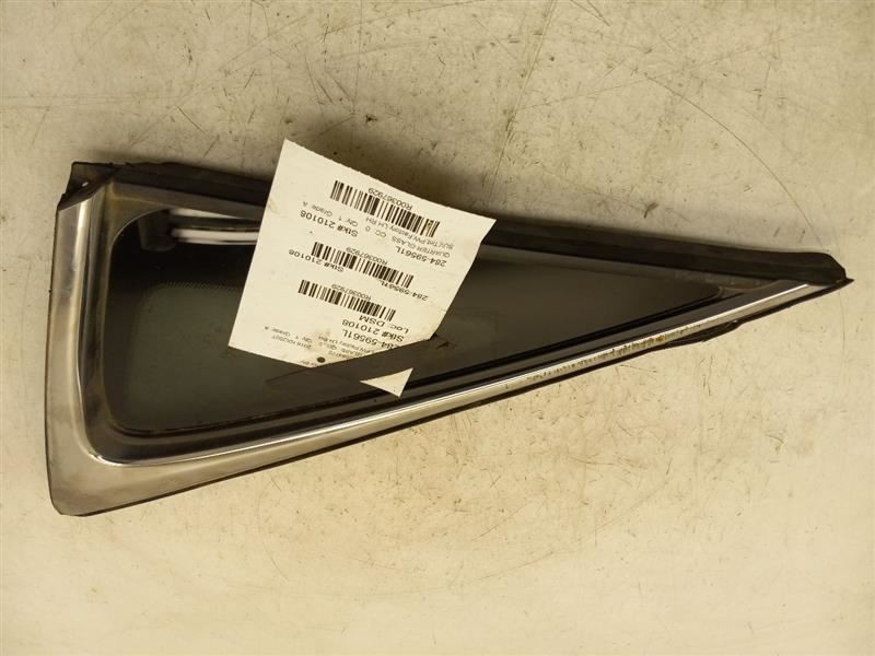 15-17 LEXUS NX200T PASSENGER SIDE REAR QUARTER GLASS